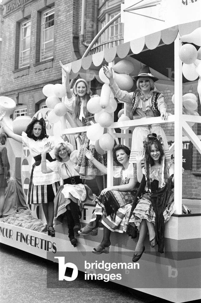 Lord Mayor's Show, Birmingham, Saturday 26th May 1973 (b/w photo)