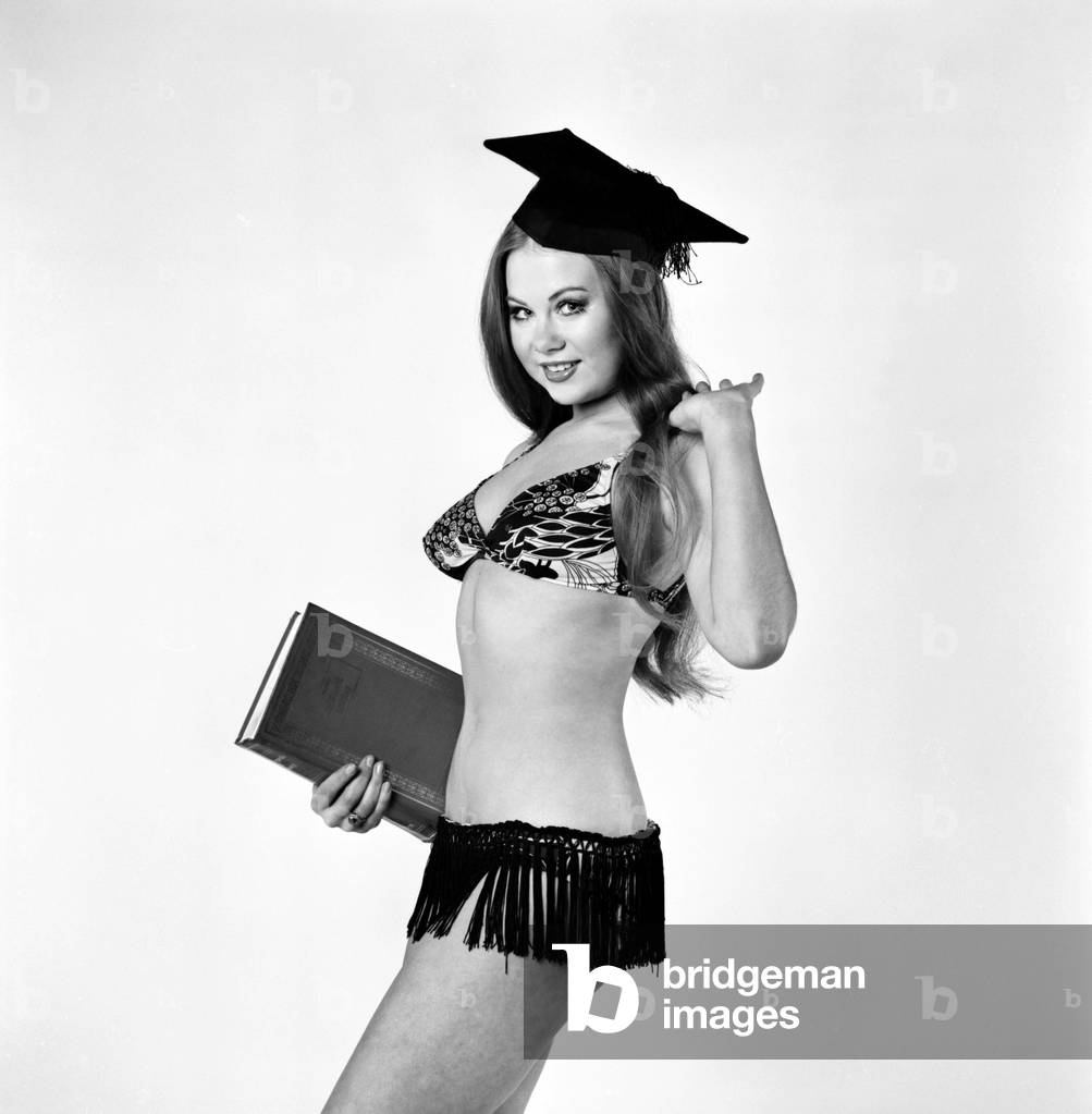 Maths Teacher 1970's Glamour girl, January 1975