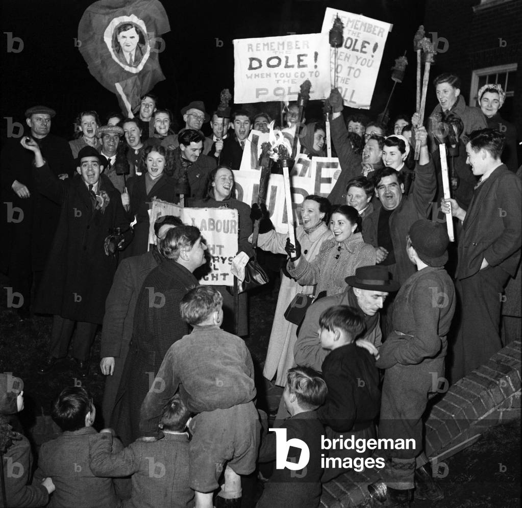 General Election at Tredegan. February 1950