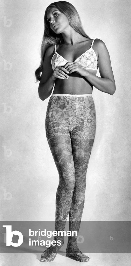 Clothing Stockings. August 1970 P018430