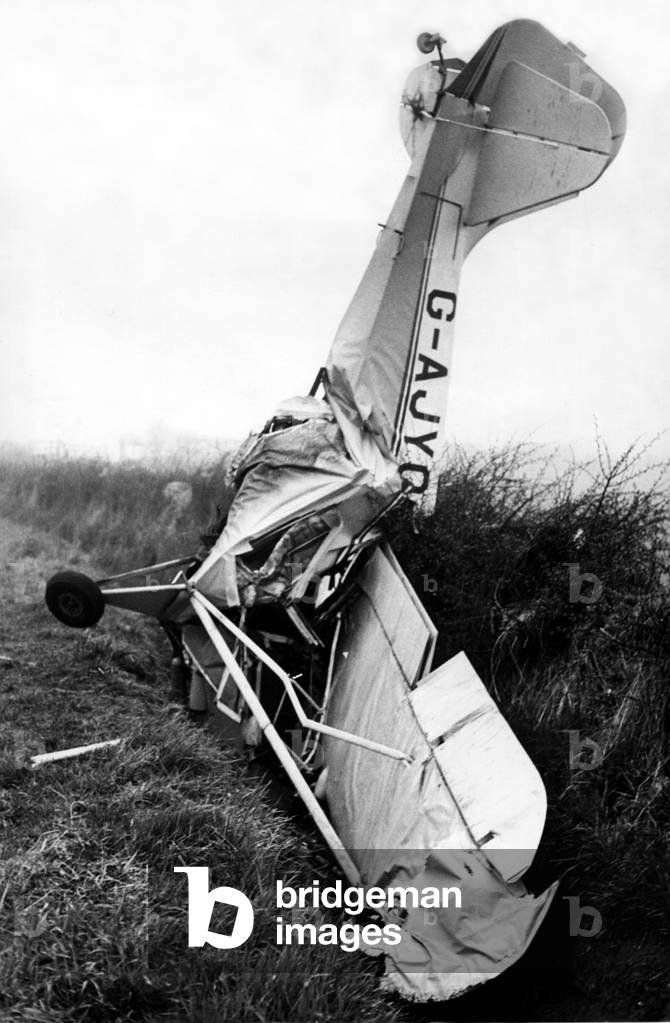 Mr Jim McBeth was killed when piloting his Auster light aircraft and he struck overhead power cables near Sheraton and the A19M motorway in County Durham. The accident happened only 15 minutes after the plane set out in poor weather conditions from Sunderland Flying Club. 21/04/1976