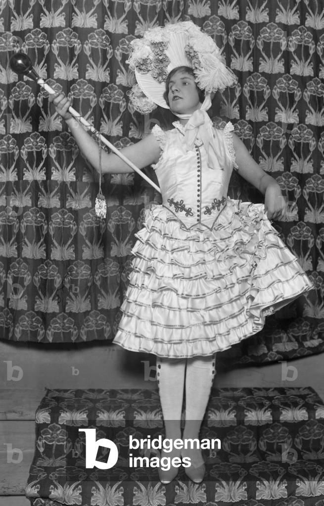 Scene from the play The Belle Of New York, 2nd December 1925 (b/w photo)