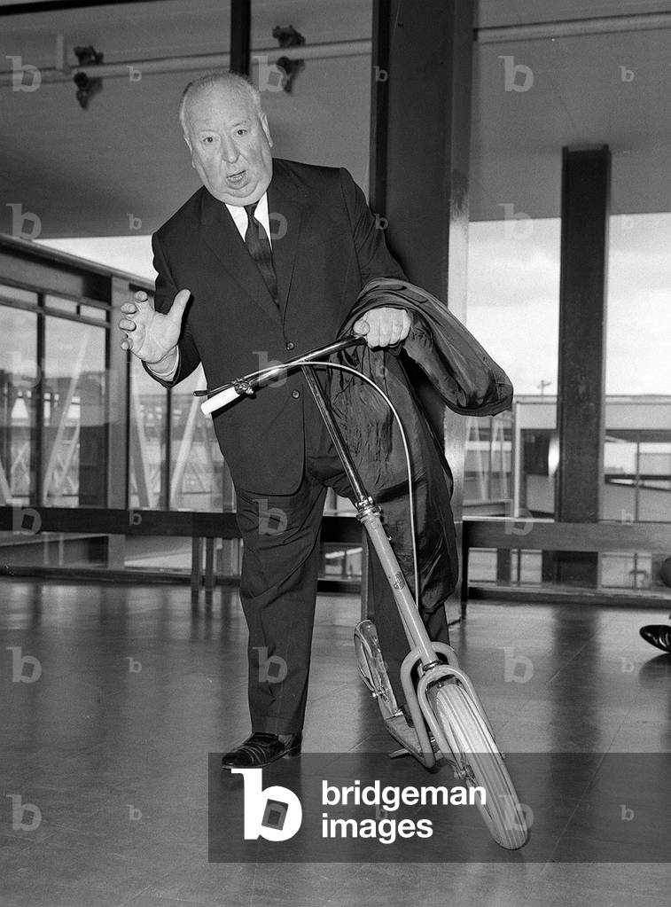 Alfred Hitchcock skating at Claridge's he said 