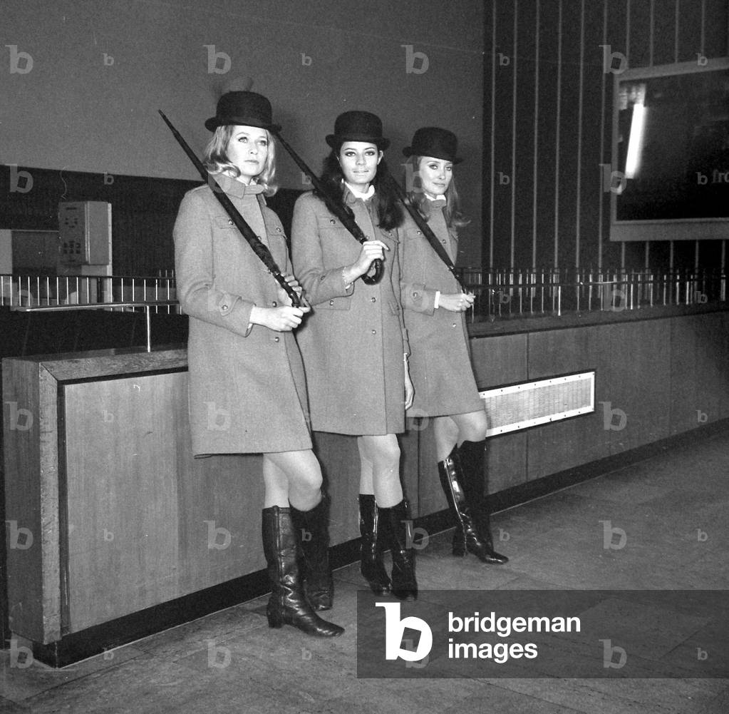 Models at Heathrow
Burberry models of to Stockholm Fashion Show as part of the I'm Backing Britain campaign
March 1968