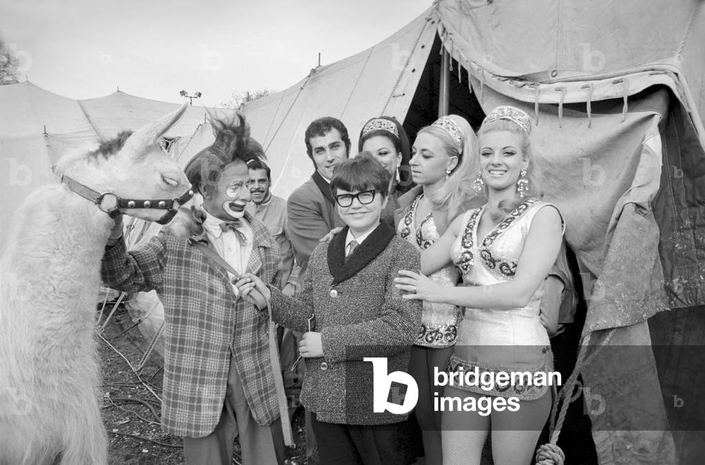 Entertainment Circus Children: 10 year old David Hibling, a Suffolk schoolboy has organised a 