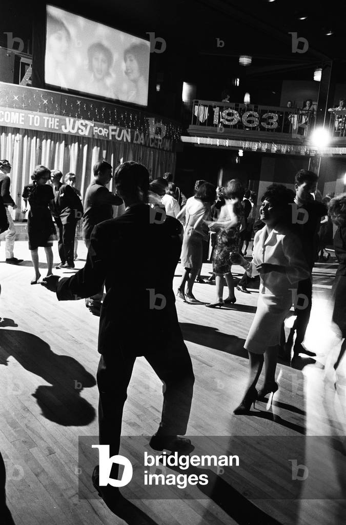 Dancerama at the Astoria Ballroom, 17th February 1963 (b/w photo)