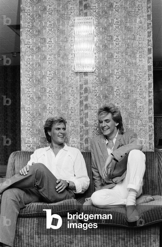 Duran Duran, Music Group, 20th July 1983 (b/w photo)