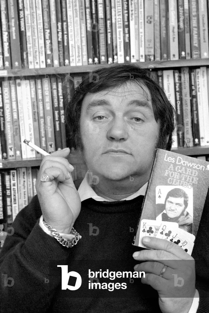 Comedian Les Dawson, February 1977 77-00023-006 (b/w photo)
