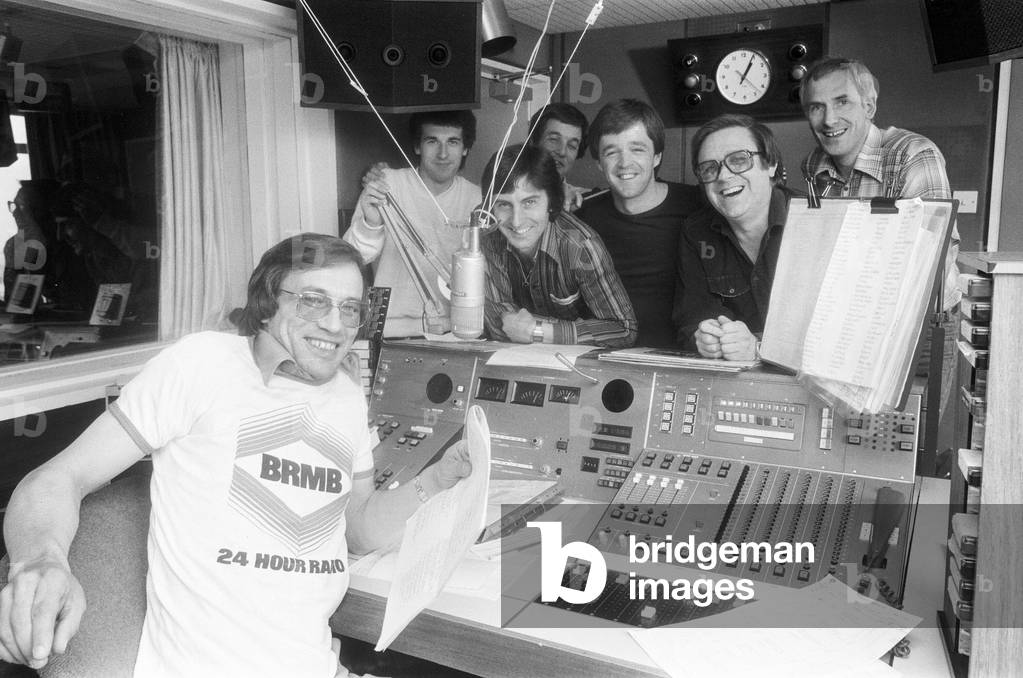 Bob Hopton, BRMB Radio, Programme Controller, 17th April 1980 (b/w photo)