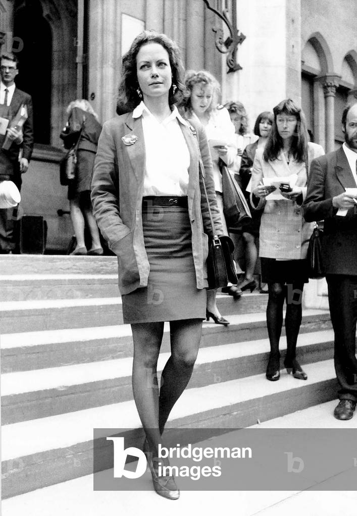 Jenny Seagrove Actress July 1988 (b/w photo)