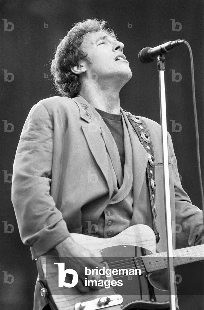 Bruce Springsteen in Concert, Villa Park, Birmingham, Tuesday 21st June 1988 (b/w photo)