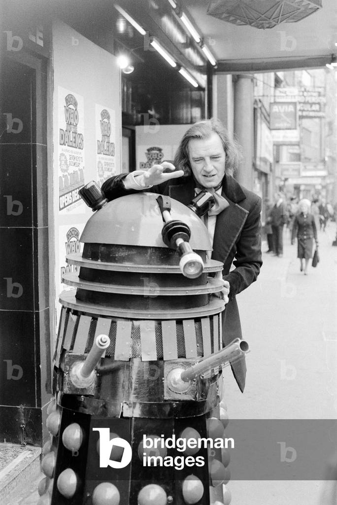 Trevor Martin actor who will be playing Dr Who in the first stage production of the popular science fiction series, 7th November 1974 (b/w photo)