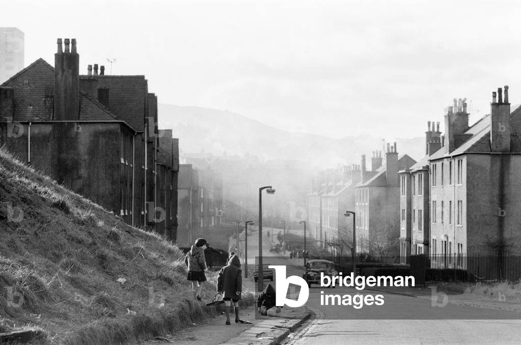 Glasgow, Scotland, 6th March 1971 (b/w photo)