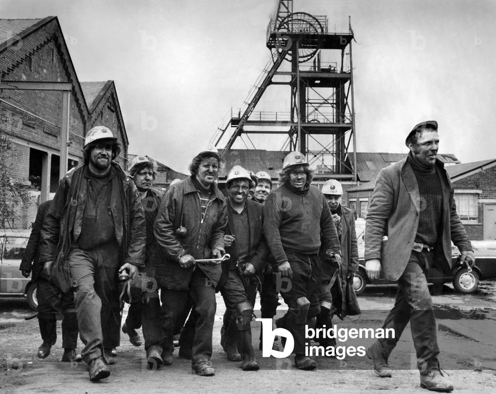Phtotographs show the miners of Hepton Valley Colliery, near Burnley, which has been nicknamed 