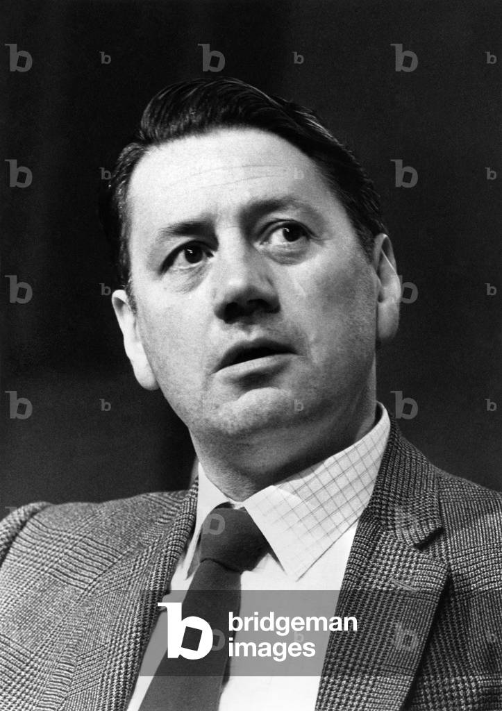 Norman Atkinson MP for Tottenham, photographed during the 1970 Labour Party Conference at Blackpool in September 1970