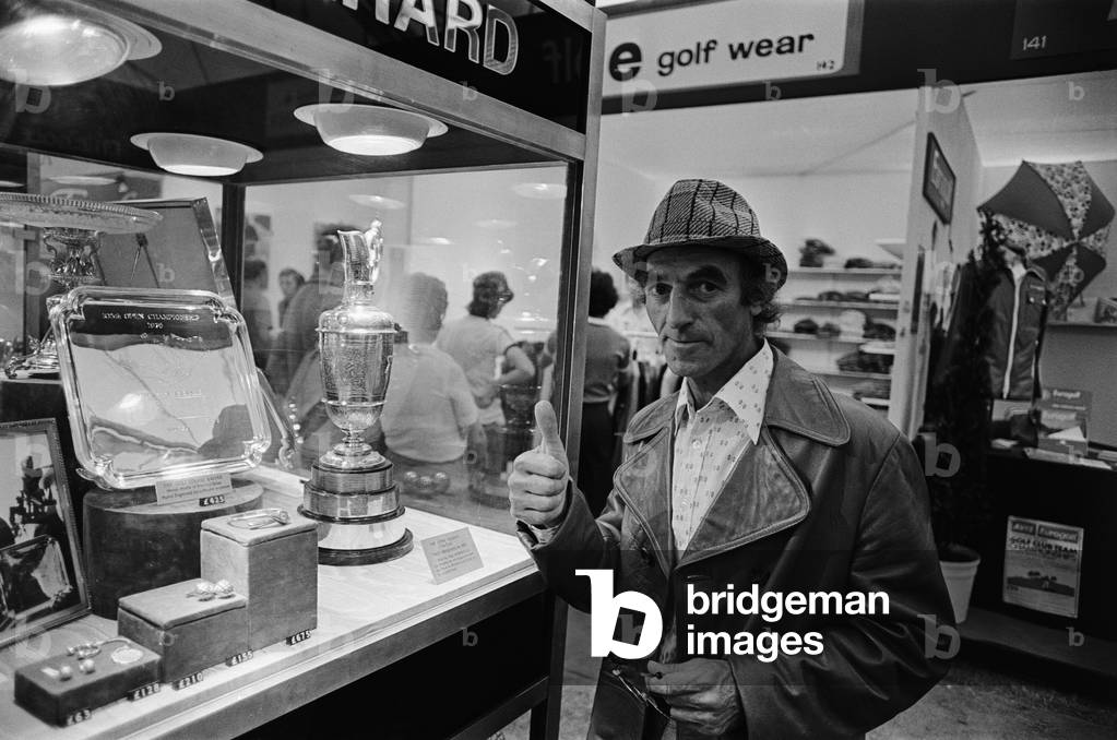 The 1976 Britiish Open Golf Championships being held at the Royal Birkdale Gold Club, 10th July 1976 (b/w photo)