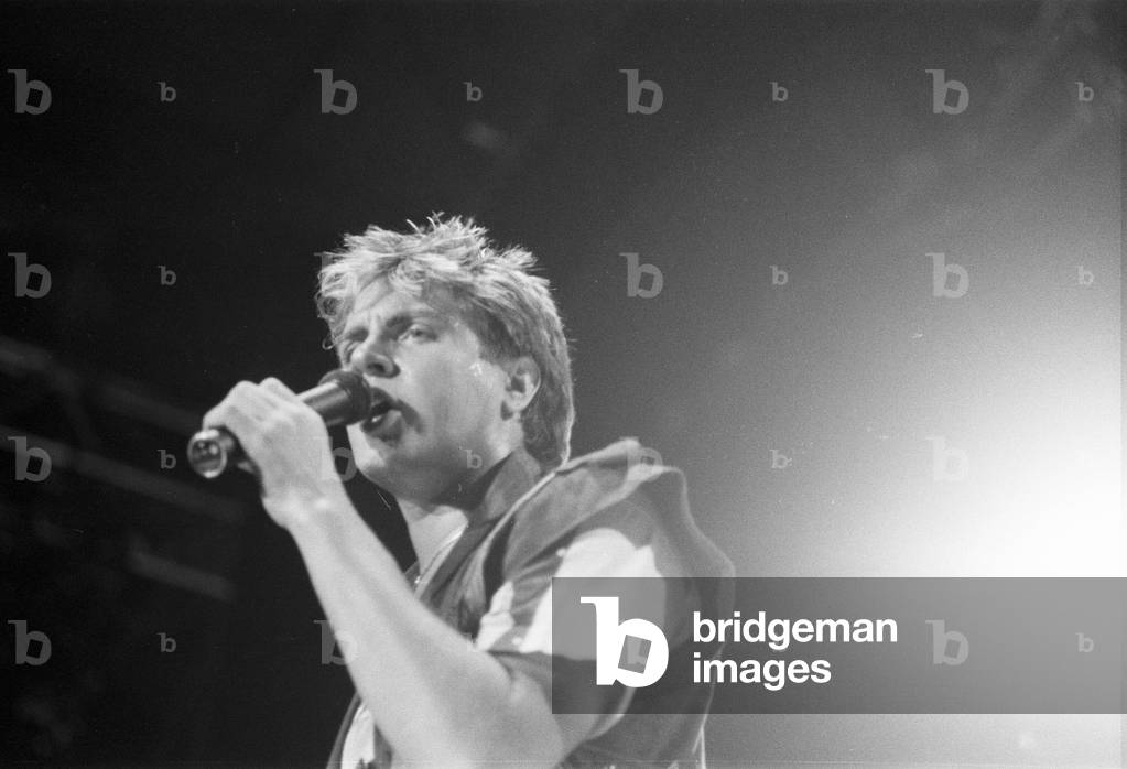 Duran Duran in Concert, NEC, Birmingham, 12th December 1983 (b/w photo)