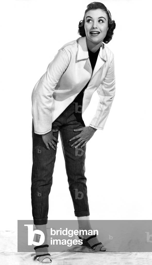 Clothing Fashion 1957. June 1957 (b/w photo)