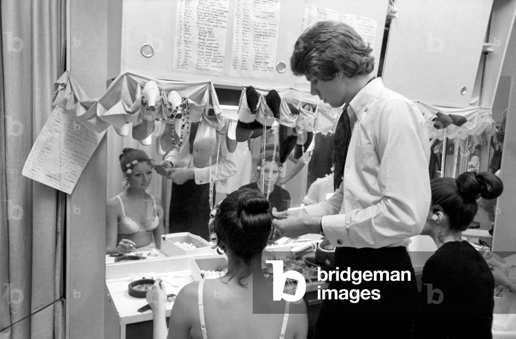 Designer in chief, at Susan Small in Wells Street, W.1., is Maureen Baker, 28th October 1969 (b/w photo)
