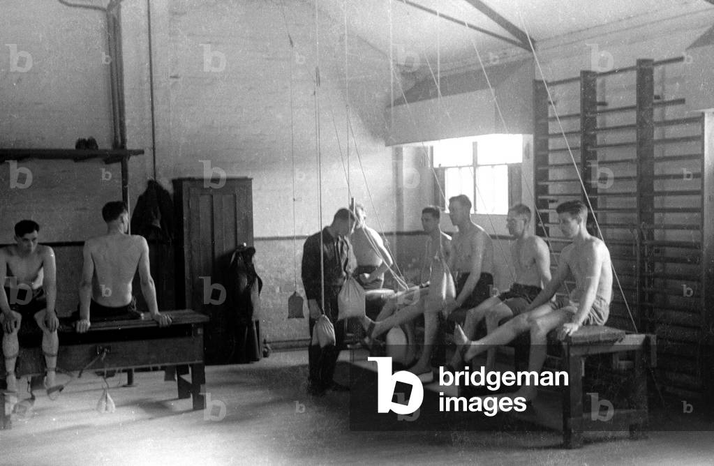 Alfieri. Army Training. No.30 Physical Development Centre. Barracks. 1942 1st May 1942