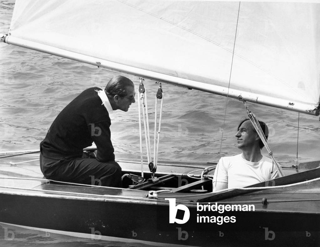 Prince Philip, Duke of Edinburgh, sails 