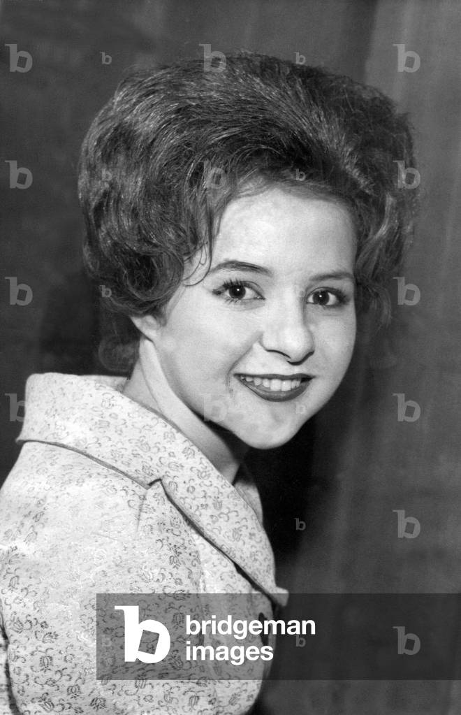 Singer Brenda Lee poses for a picture between performances at the City Hall, Newcastle