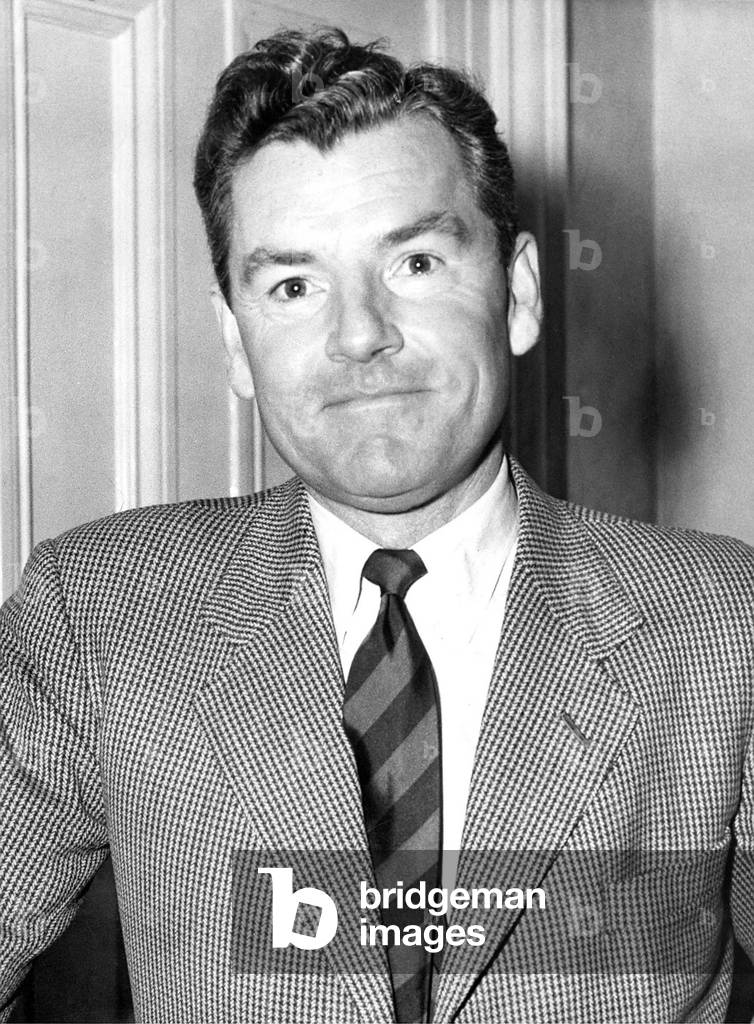 Actor Kenneth More C.B.E. in 1960 (b/w photo)