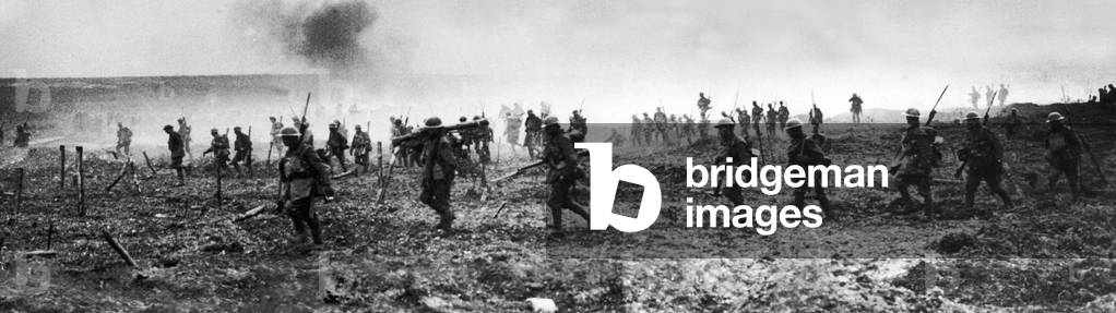 The taking of Vimy Ridge Easter Monday, the 9th of April, 1917 (b/w photo)