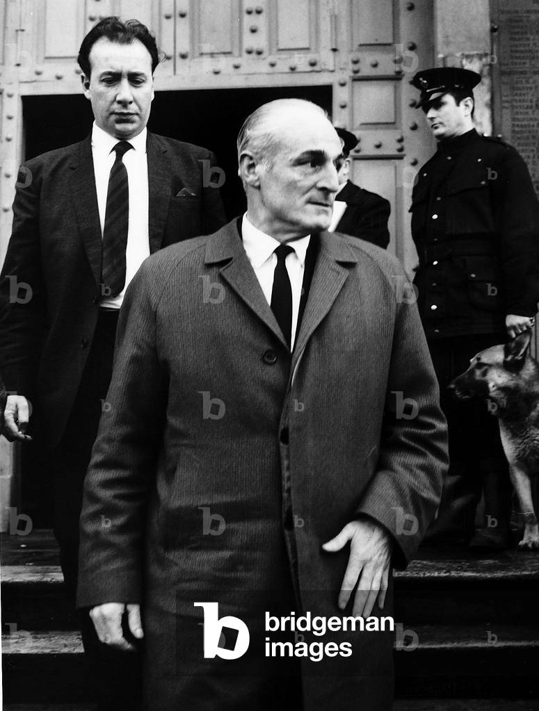 Chief Superintendent Tommy Butler the man who caught Bruce Reynolds one of the Great Train Robbers, 
15/01/1969