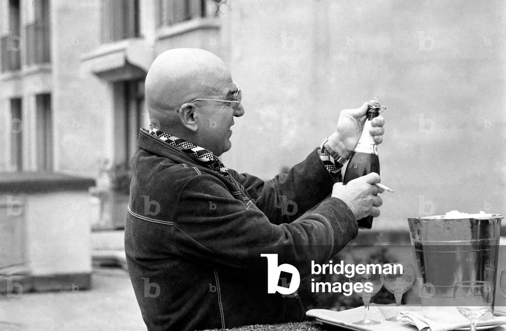 Actor Telly Savalas, February 1975