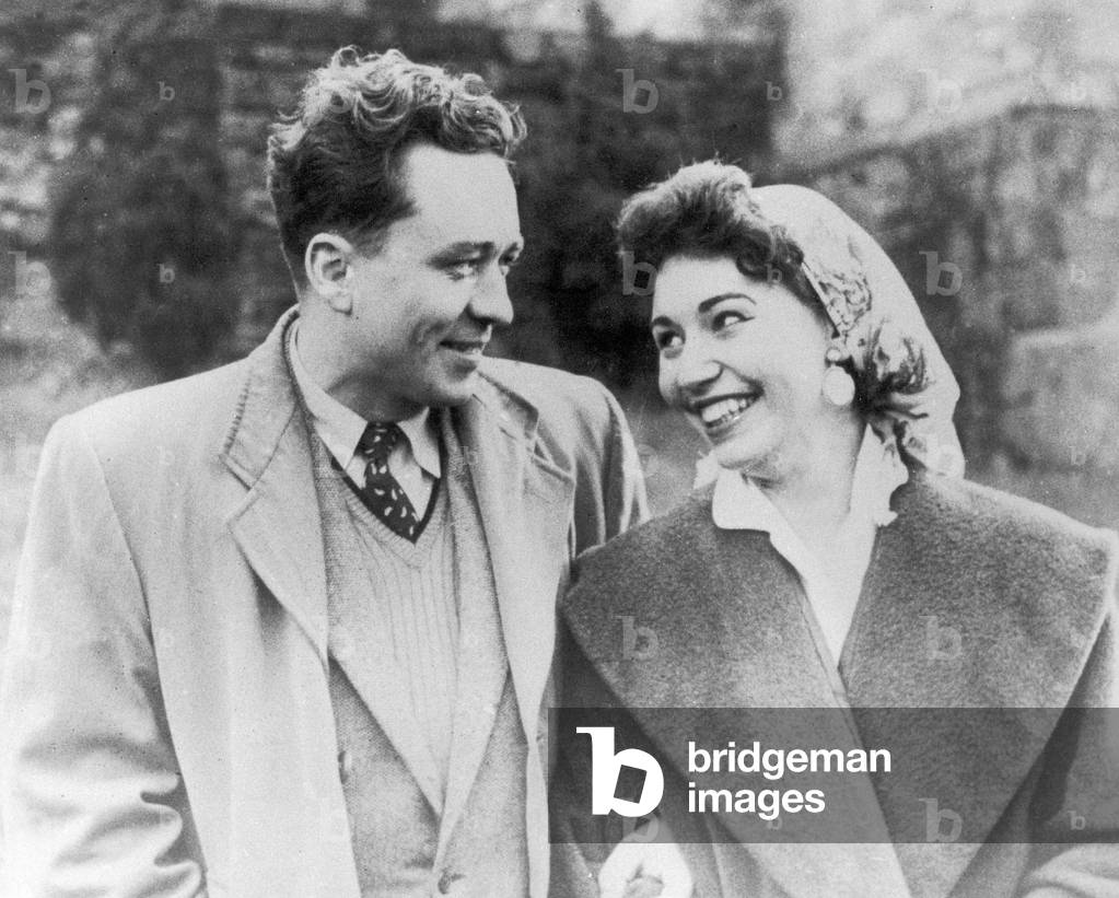 Russian spy Gordon Lonsdale with Carla. Portland Spy Ring. 1961