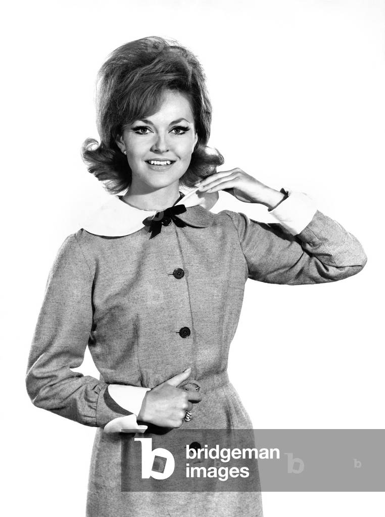 Reveille Fashions: Ann Roberts, October 1963 (b/w photo)