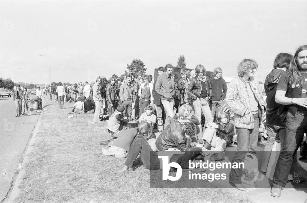 Reading Rock Festival 1980, the 20th National Rock Festival, taking place 22nd to 24th August, at Richfield Avenue, Reading, Pictures Friday 22nd August 1980.