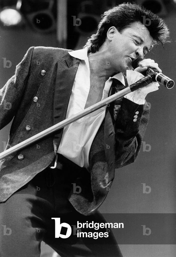 Paul Young pop singer at Live Aid Concert 1985
Wembley Stadium