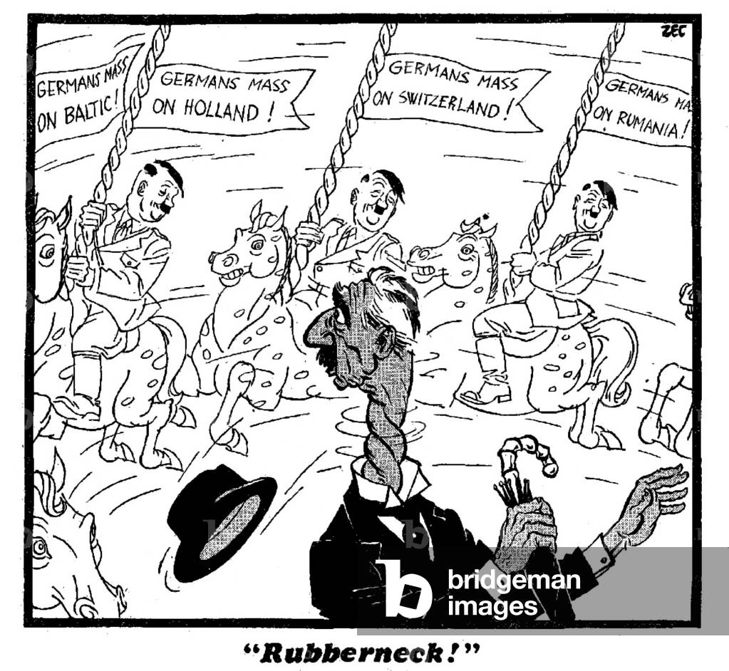 Rubberneck, 26th January 1940 (b/w illustration)