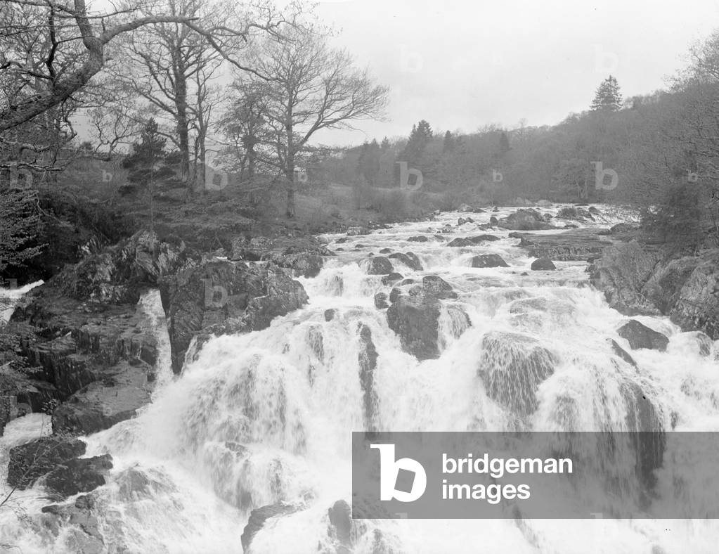 Swallow Falls Bettws-y-Coed. North Wales May 1932