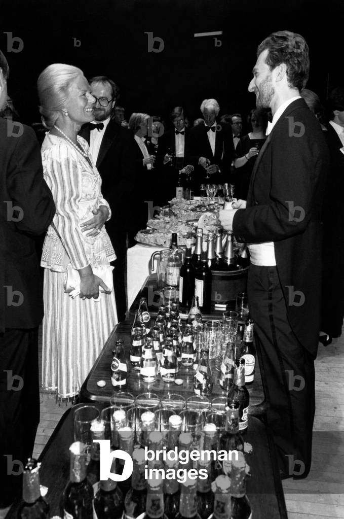 Prince Edward of Kent - The Duke and Duchess of Kent North East Royal Visits The Duchess of Kent visiting Newcastle to attend a gala performance by the Northern Sinfonia at the Theatre Royal, 21 May 1989 (b/w photo)