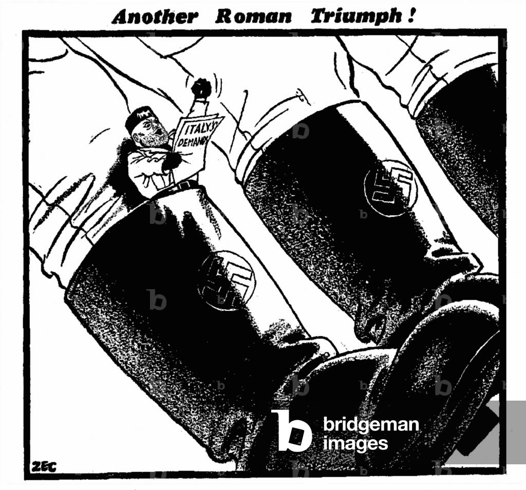 Another Roman Triumph, 25th June 1940 (b/w illustration)