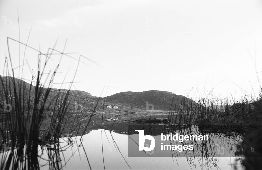Refections in Loch Keel, County Donegal 2nd January 1977