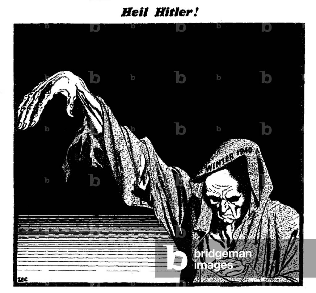 Heil Hitler 31st July 1940 Winter 1940 (b/w photo)
