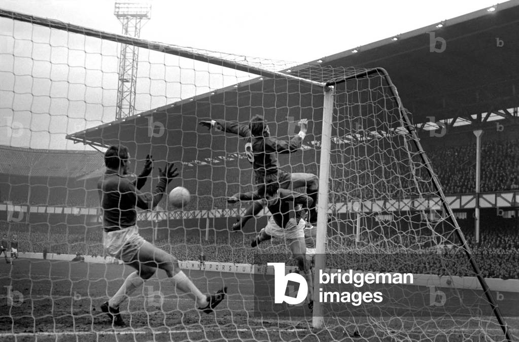 English League Division One match at Goodison ParkEverton 0 v Liverpool 3. Action from the match. December 1969 (photo)