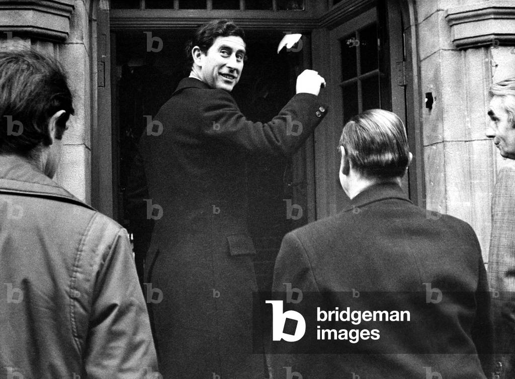 Prince Charles, The Prince of Wales during his visit to the North East 19 February, 1979