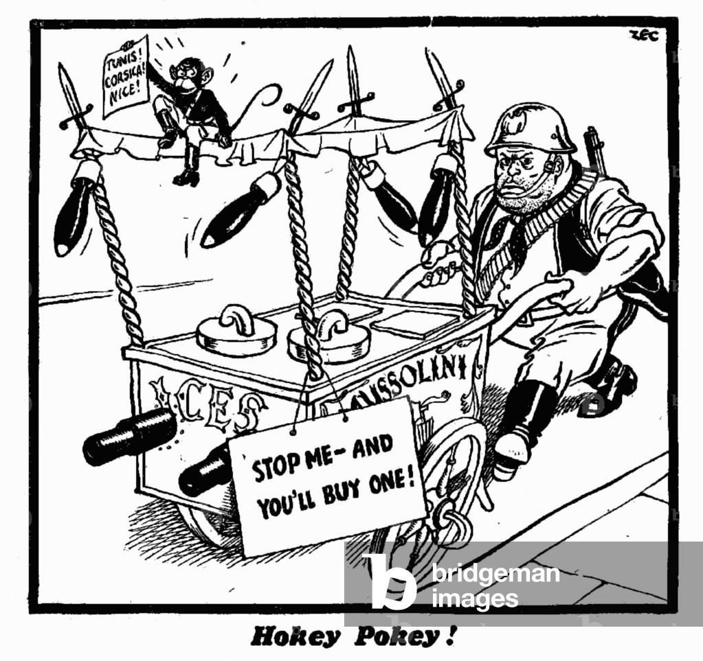 Hokey Pokey, Stop me and you'll buy one!, 17th May 1940 (b/w illustration)