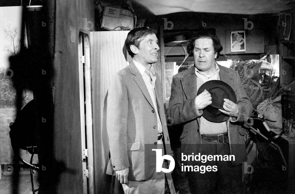 Carry on Behind, the 27th in the series of 'Carry On' films now in production at Pinewood Studios, 22nd March 1975 (b/w photo)