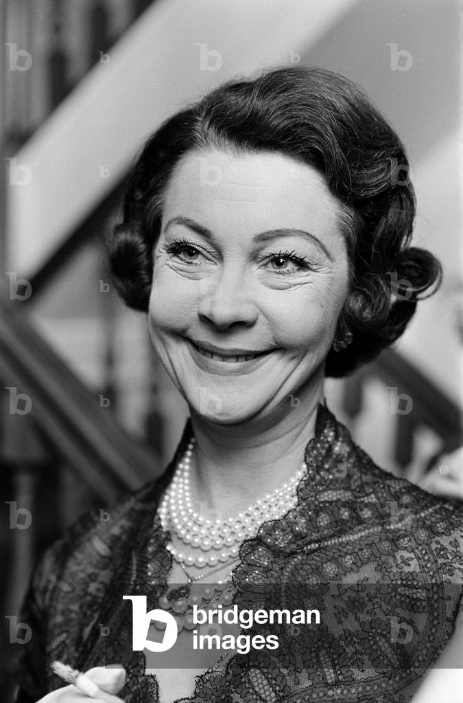 Vivien Leigh, stage and film actress, 3rd February 1965.