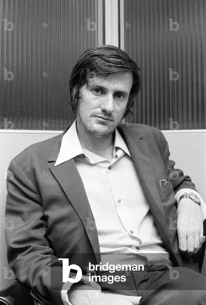 Kent Gavin, Daily Mirror Staff Photographer, tired, unshaven, shocked by the death, the noise and the confusion of his six days in battered Amman, Jordan, pictured after returning home to London, 23rd September 1970 (b/w photo)