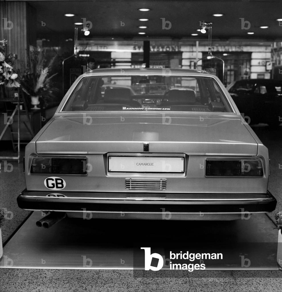 Rolls-Royce, March 1975 (b/w photo)