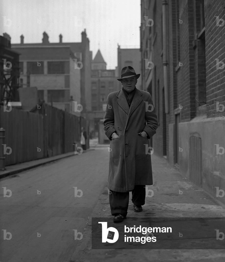 Teddy Baldock boxer 1956 Teddy Baldock, boxer August 1956 (b/w photo)