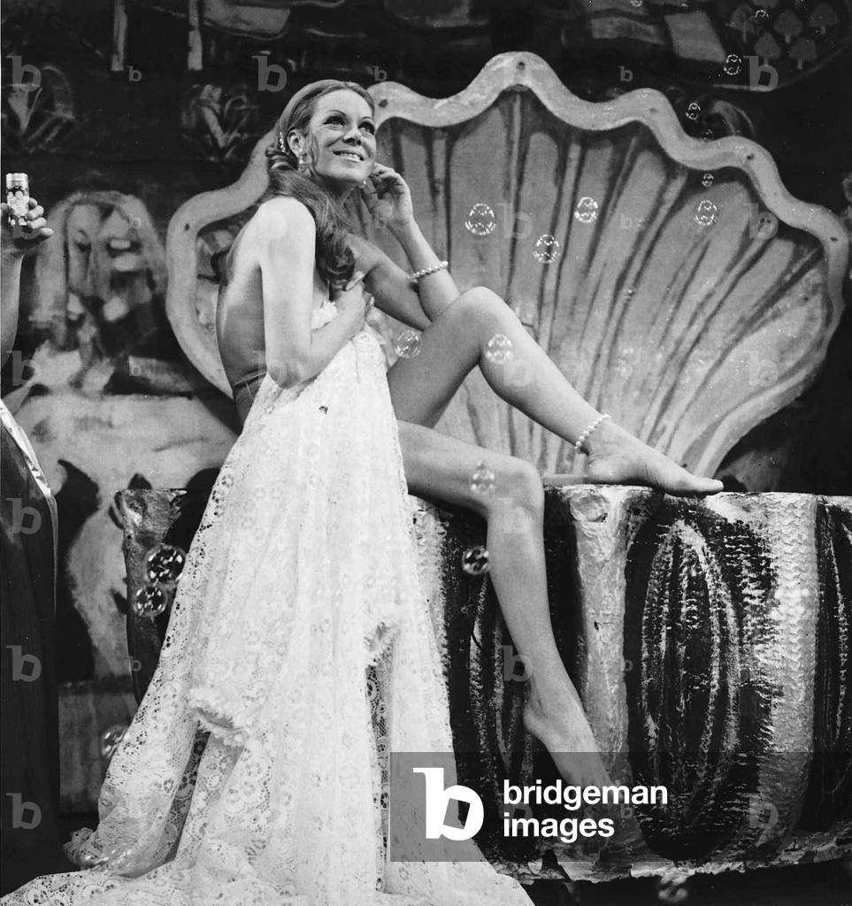 Rachel Roberts Actress in a Play, 24th December 1969 (b/w photo)