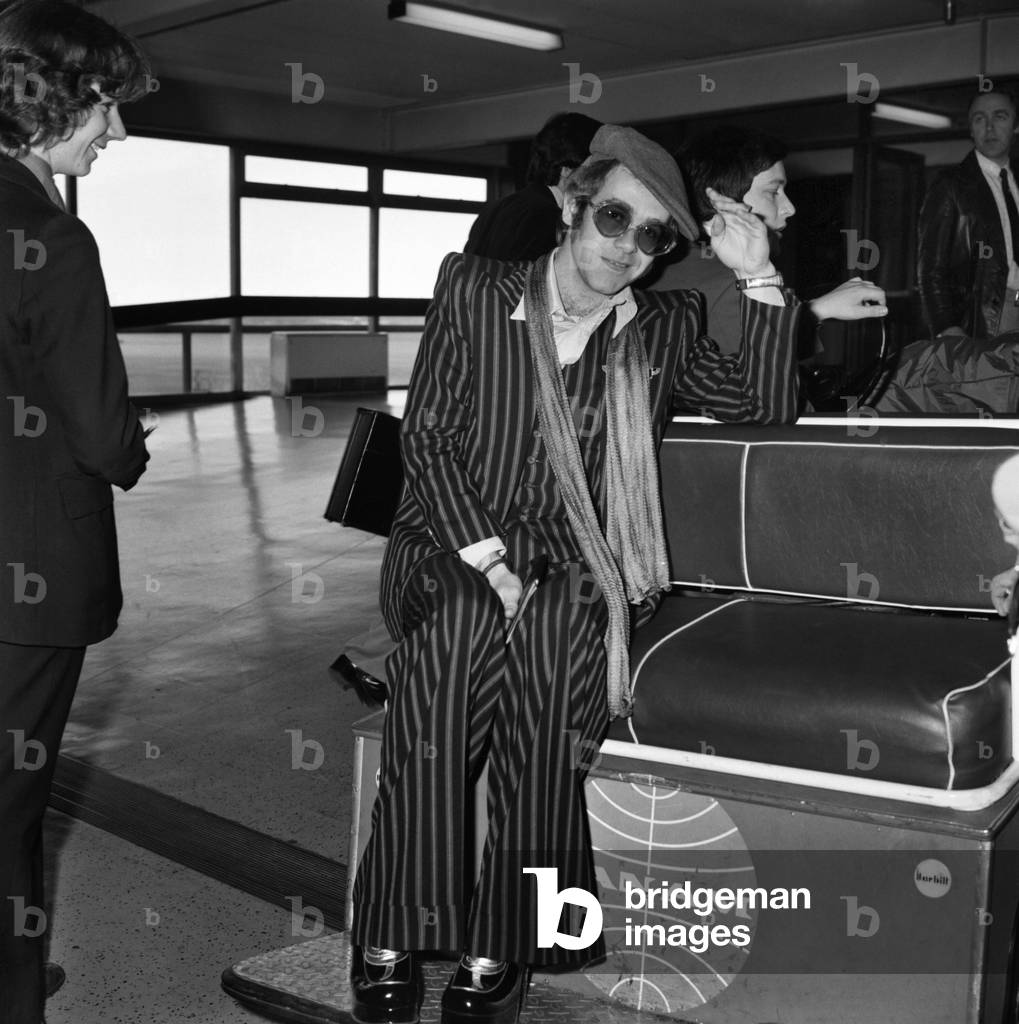 L.A.P. Pop Singer Elton John, January 1975